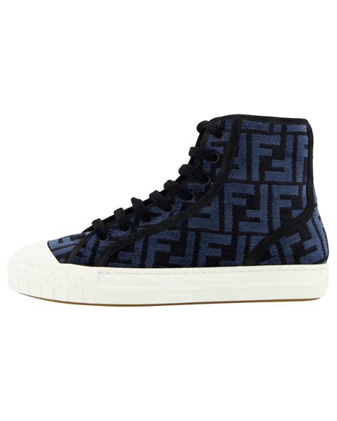 fendi sneaker damen sale|fendi high top sneakers women's.